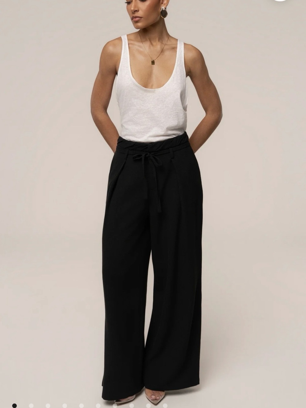 Jluxlabel XL NWT Wide Leg Pants in Black